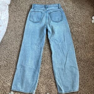 Light Blue Wide-Leg Women’s Jeans